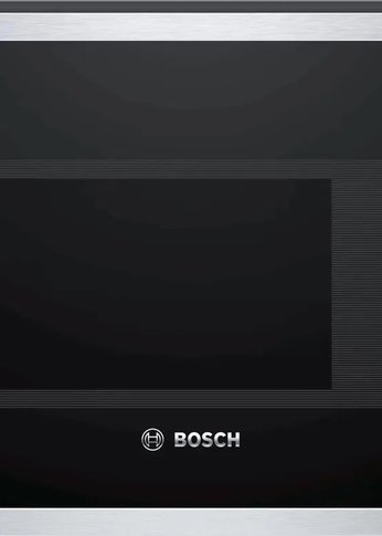 Микроволновая печь Bosch BFL524MS0 20л. 800Вт нержавеющая сталь/черный (встраиваемая)