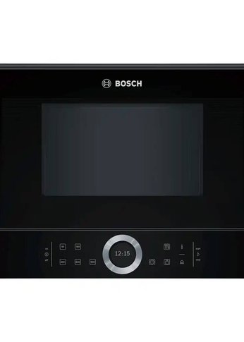 Микроволновая печь Bosch BFL634GB1 21л 900 Вт черный (встраиваемая)