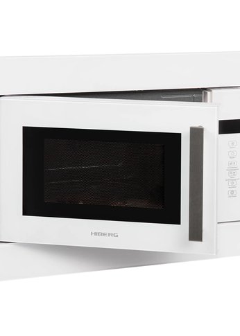 Микроволновая печь Hiberg VM 6502 W 20л 700Вт белый (встраиваемая)