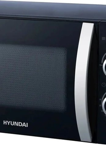 Микроволновая печь Hyundai HYM-M2055 20л. 700Вт черный/серебристый