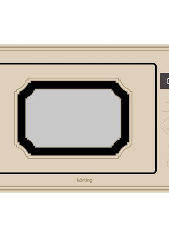 Микроволновая печь Korting KMI 825 RGB (встраиваемая), бежевый