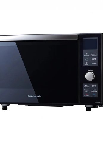 Микроволновая печь Panasonic NN-DF383BZPE 23л 1070Вт черный/голубой