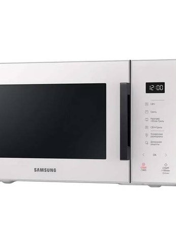 Микроволновая печь Samsung MG23T5018AE/BW 23л 800Вт белый/черный