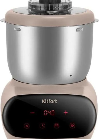 Миксер стационарный Kitfort КТ-4412 120Вт бежевый/серебристый