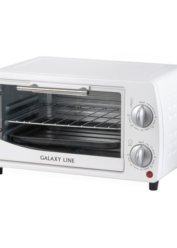 Мини-печь Galaxy LINE GL2626 белый 10л 1000Вт