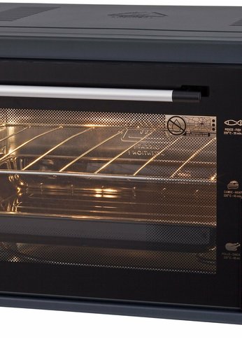 Мини-печь Kraft KF-MO 3800 BL черный 38л 1500Вт