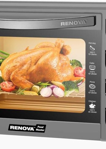 Мини-печь Renova MO-40GFLTS1 40л 1600Вт серый