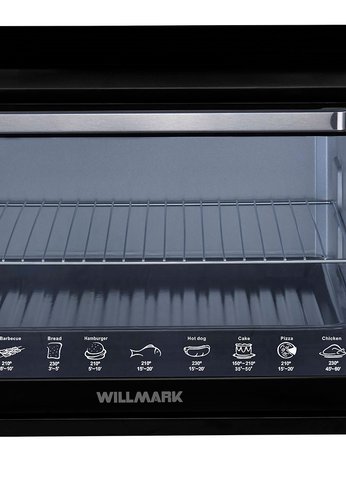 Мини-печь Willmark WO-503B 45л 1800Вт черный