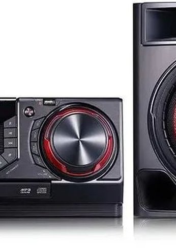 Минисистема LG XBOOM CJ45 черный 720Вт CD CDRW FM USB BT