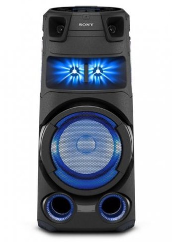 Минисистема Sony MHC-V73D черный CD CDRW DVD DVDRW FM USB BT