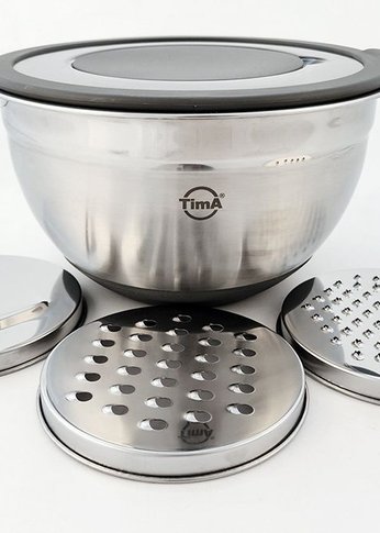 Миска TimA MKT-16 с крышкой с терками 3шт