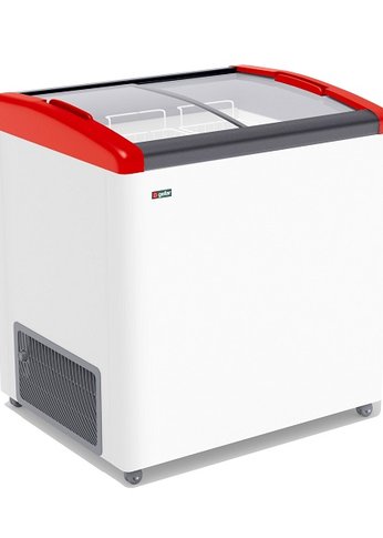 МК ларь GELLAR FG 250 E красный