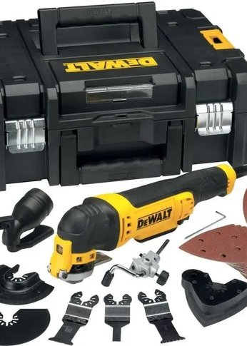 Многофункциональный инструмент DeWalt DWE315KT 300Вт желтый/черный