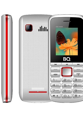 Мобильные телефоны BQ 1846 One Power White+Red