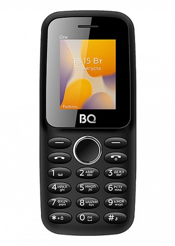 Мобильный телефон BQ 1800L One Black