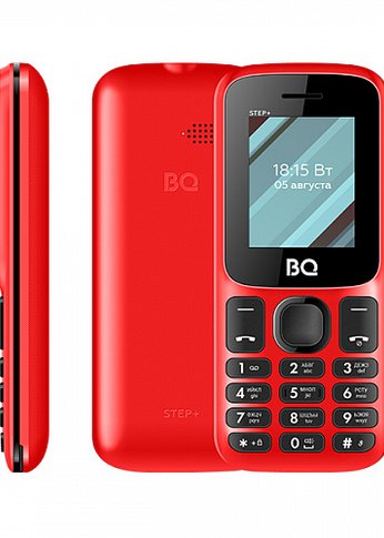 Мобильный телефон BQ 1848 Step+ Red+Black