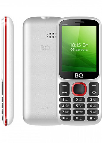 Мобильный телефон BQ 2440 Step L+ White+Red