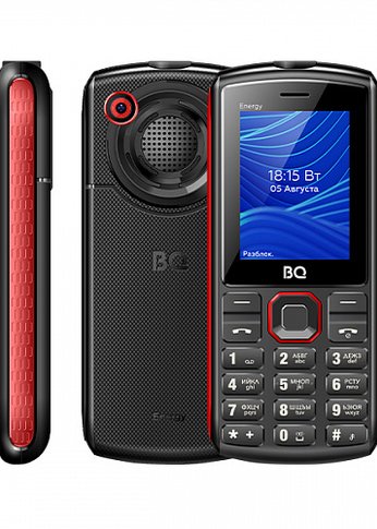 Мобильный телефон BQ 2452 Energy Black+Red