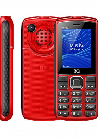 Мобильный телефон BQ 2452 Energy Red+Black