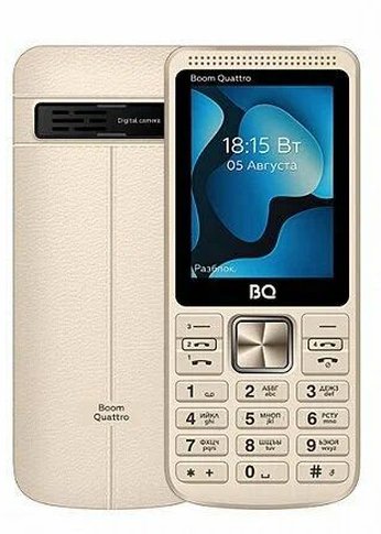 Мобильный телефон BQ 2455 Boom Quattro Gold
