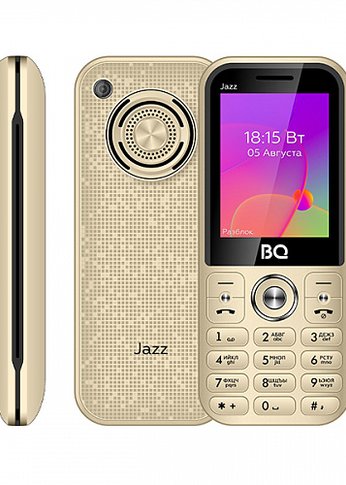 Мобильный телефон BQ 2457 Jazz Gold