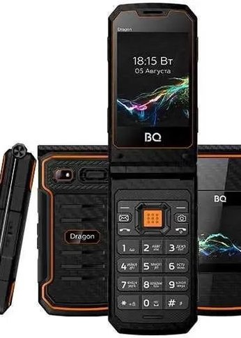 Мобильный телефон BQ 2822 Dragon Black+Orange