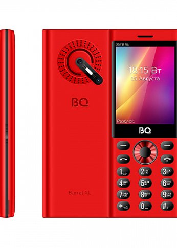 Мобильный телефон BQ 2832 Barrel XL Red+Black