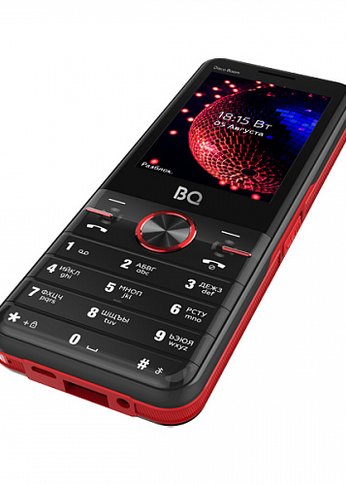 Мобильный телефон BQ 2842 Disco Boom Black+Red