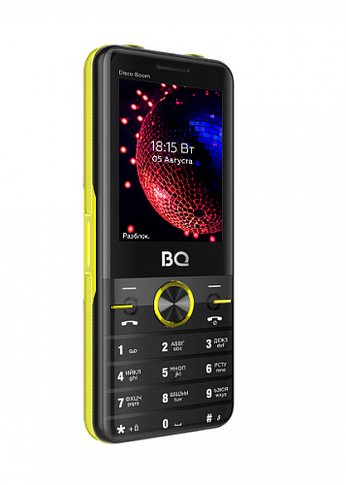 Мобильный телефон BQ 2842 Disco Boom Black+Yellow