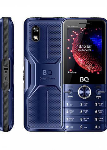 Мобильный телефон BQ 2842 Disco Boom Blue+Black