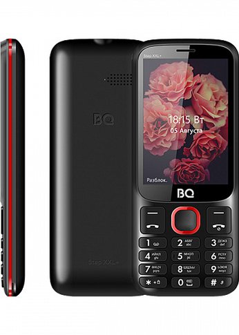 Мобильный телефон BQ 3590 Step XXL+ Black+Red