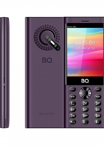 Мобильный телефон BQ 3598 Barrel XXL Purple+Black