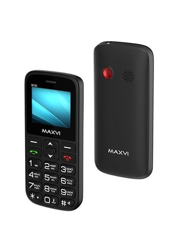 Мобильный телефон Maxvi B100 black