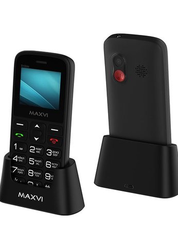 Мобильный телефон Maxvi B100ds black