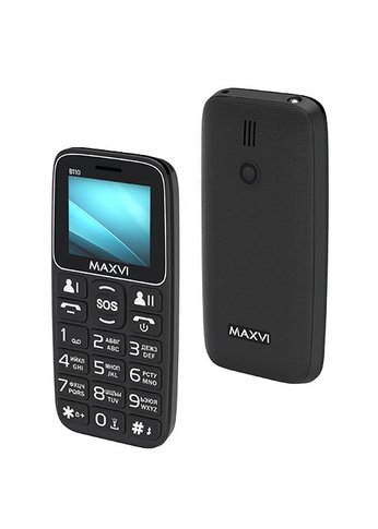 Мобильный телефон Maxvi B110 black