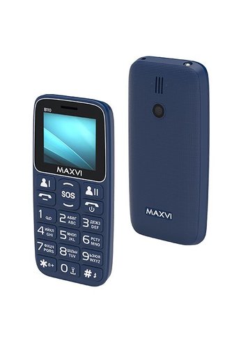 Мобильный телефон Maxvi B110 blue