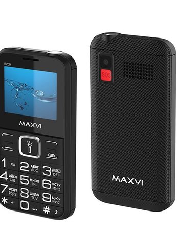 Мобильный телефон Maxvi B200 black