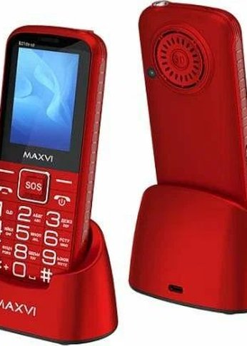 Мобильный телефон Maxvi B21ds up red