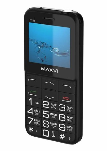 Мобильный телефон Maxvi B231 ds black