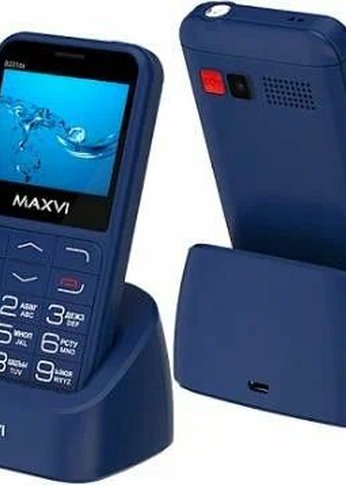 Мобильный телефон Maxvi B231 ds blue