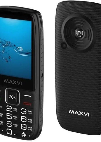 Мобильный телефон Maxvi B32 black