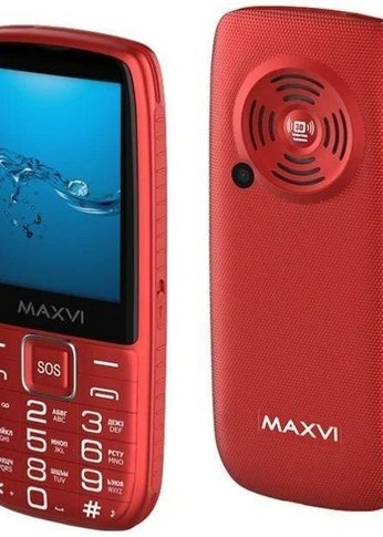 Мобильный телефон Maxvi B32 red