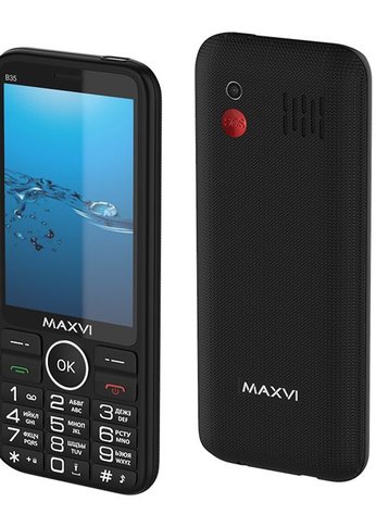 Мобильный телефон Maxvi B35 black