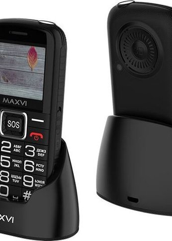 Мобильный телефон Maxvi B5ds black