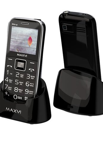 Мобильный телефон Maxvi B6ds up black