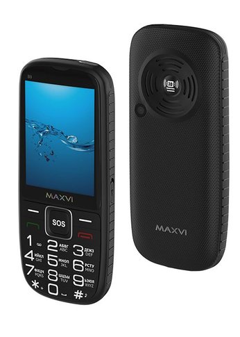 Мобильный телефон Maxvi B9 black