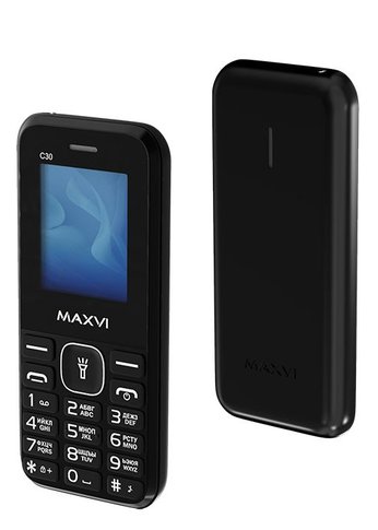 Мобильный телефон Maxvi C30 black