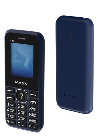 Мобильный телефон Maxvi C30 blue
