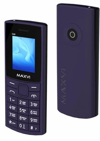 Мобильный телефон Maxvi C40 фиолетовый