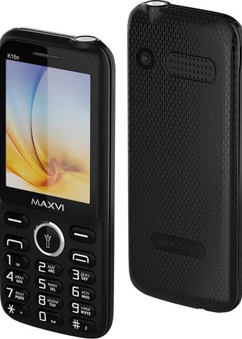 Мобильный телефон Maxvi K15n black